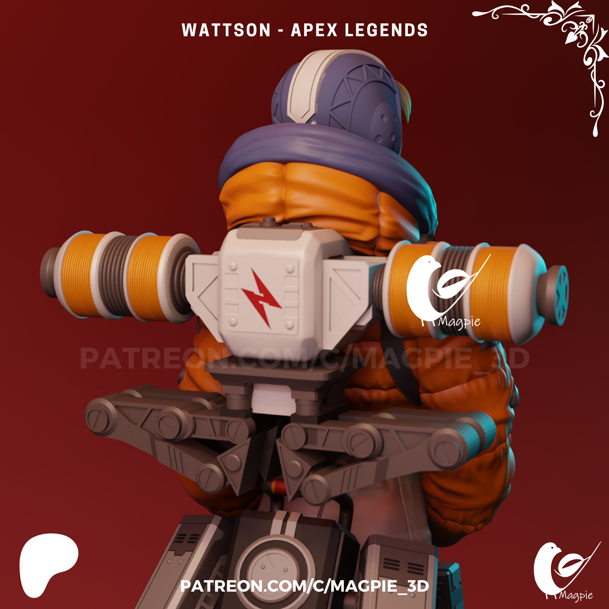 Wattson - Apex Legends Magpie_3d 10 